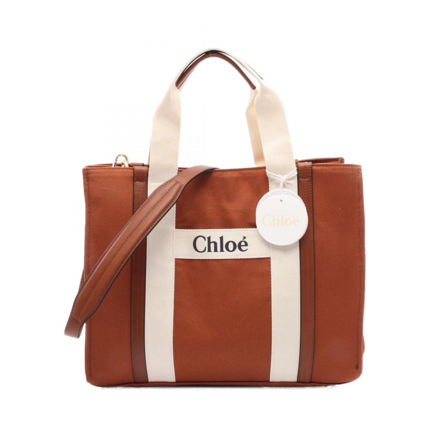 Chloe クロエ マザーズバッグ ブランドオフ キャンバス トート