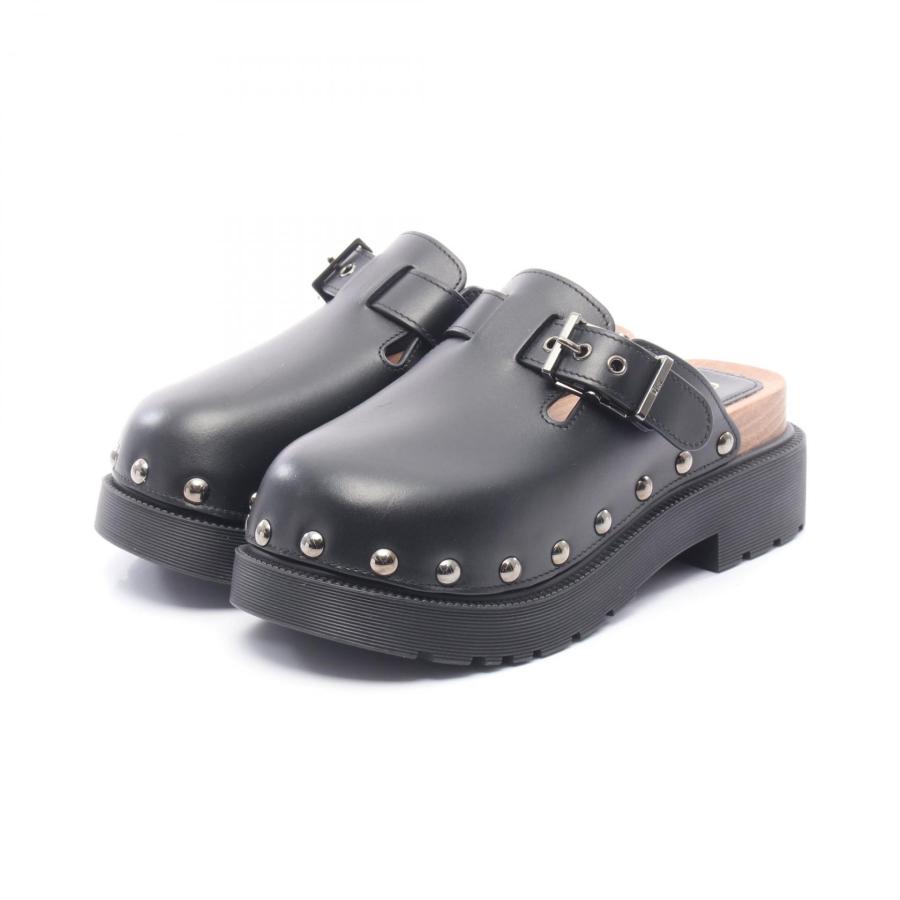 ディオール Dior quake ブランドオフ レザー サンダル 中古 レディース