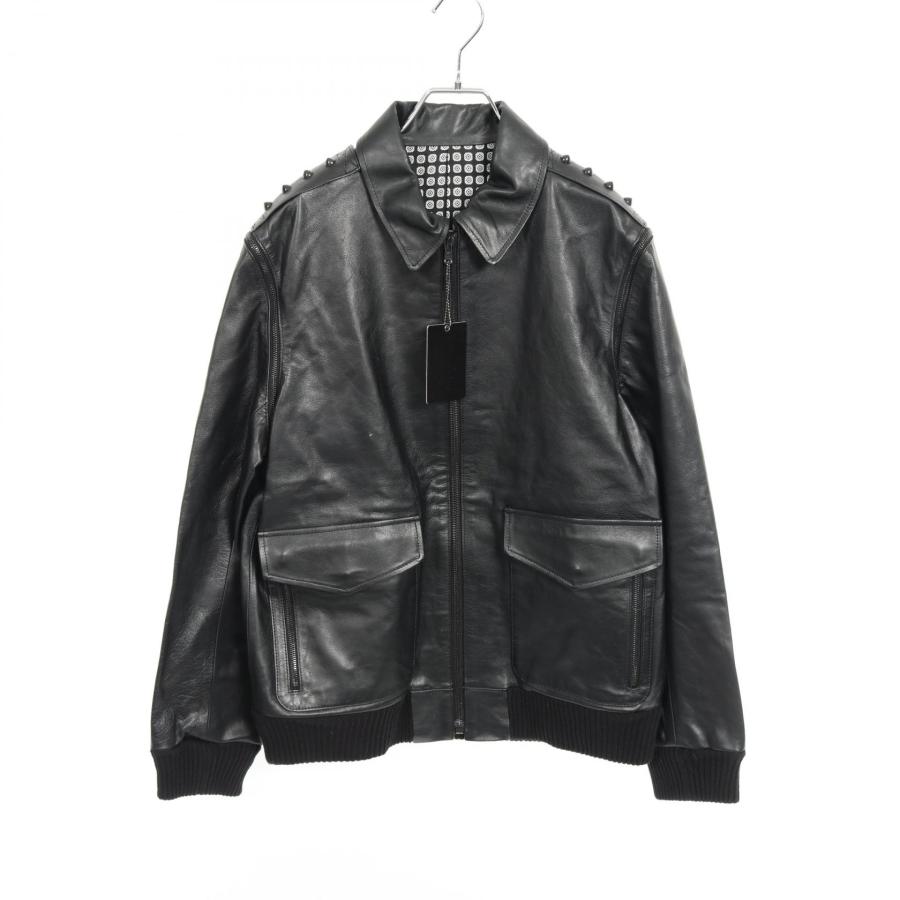 ナンバーナイン ブランドオフ NUMBER(N)INE レザー 革ジャン 中古