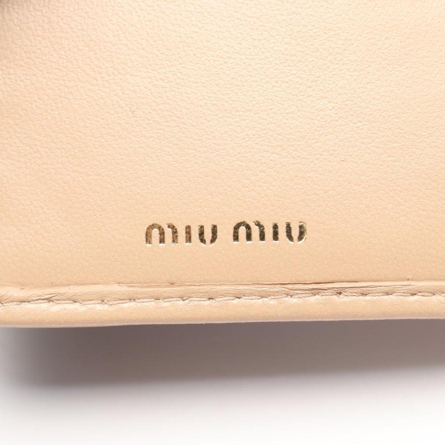ミュウ マテラッセ ブランドオフ Miu レザー 三つ折り財布 レディース