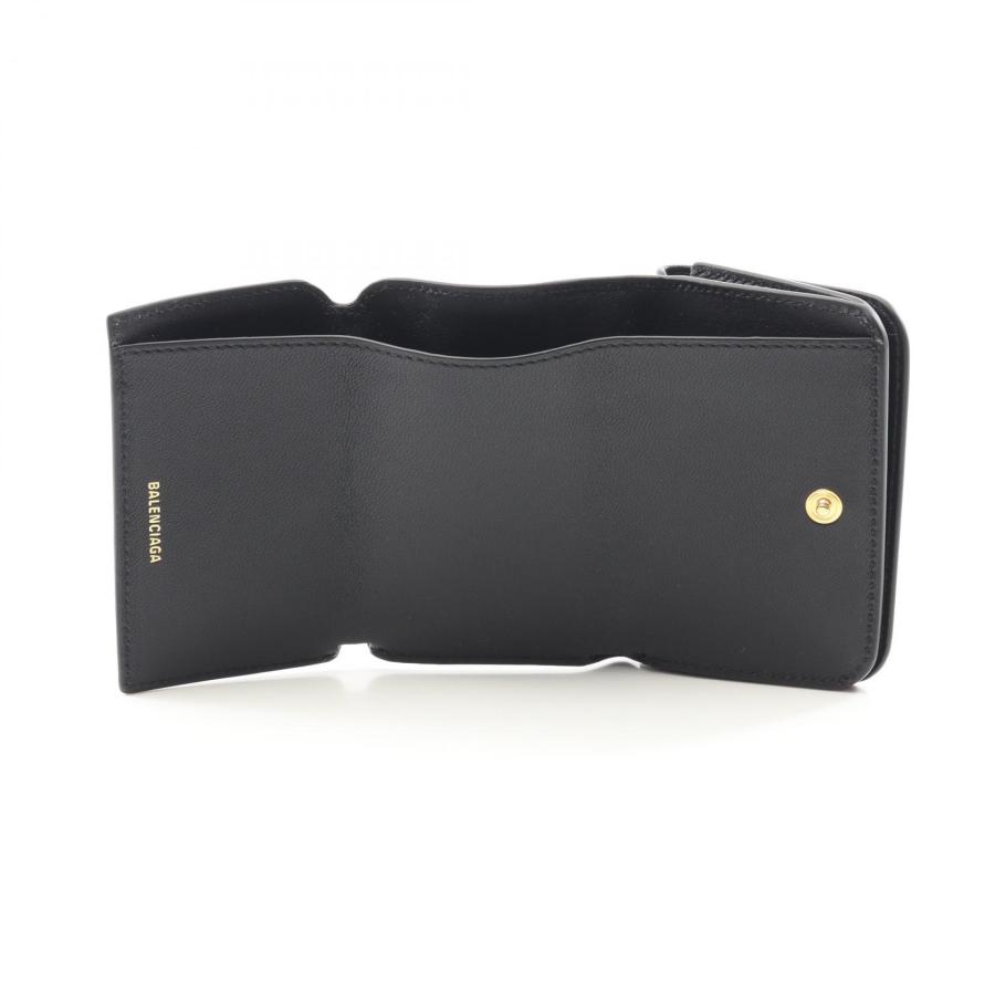 BALENCIAGA バレンシアガ ブランドオフ レザー 三つ折り財布