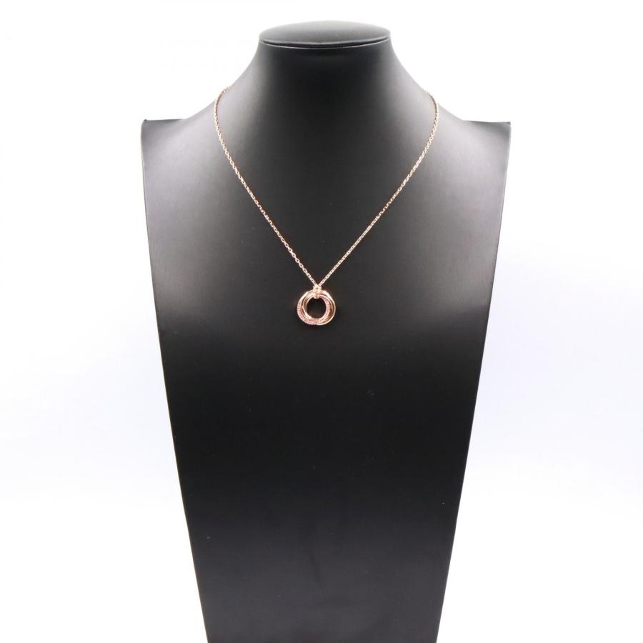Cartier（カルティエ） トリニティ ネックレス ピンクサファイア