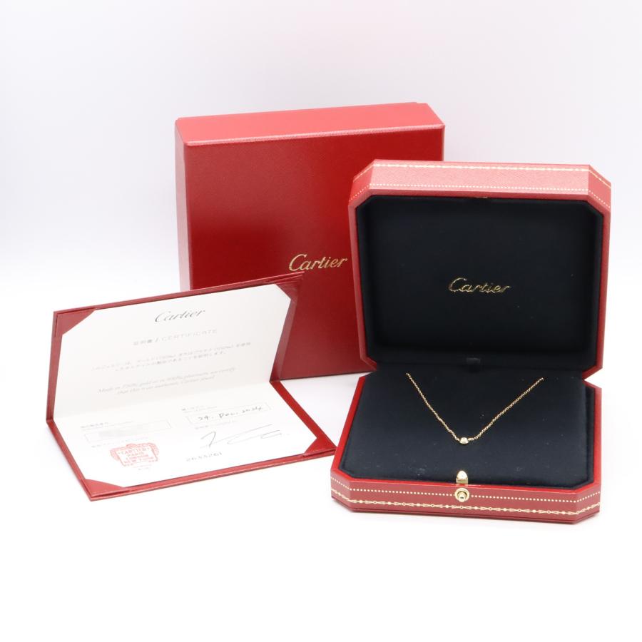 Cartier カルティエ K18 ダムール ネックレス 箱あり SM Cartier（カルティエ） ダムール ネックレス SM ブランドオフ CARTIER