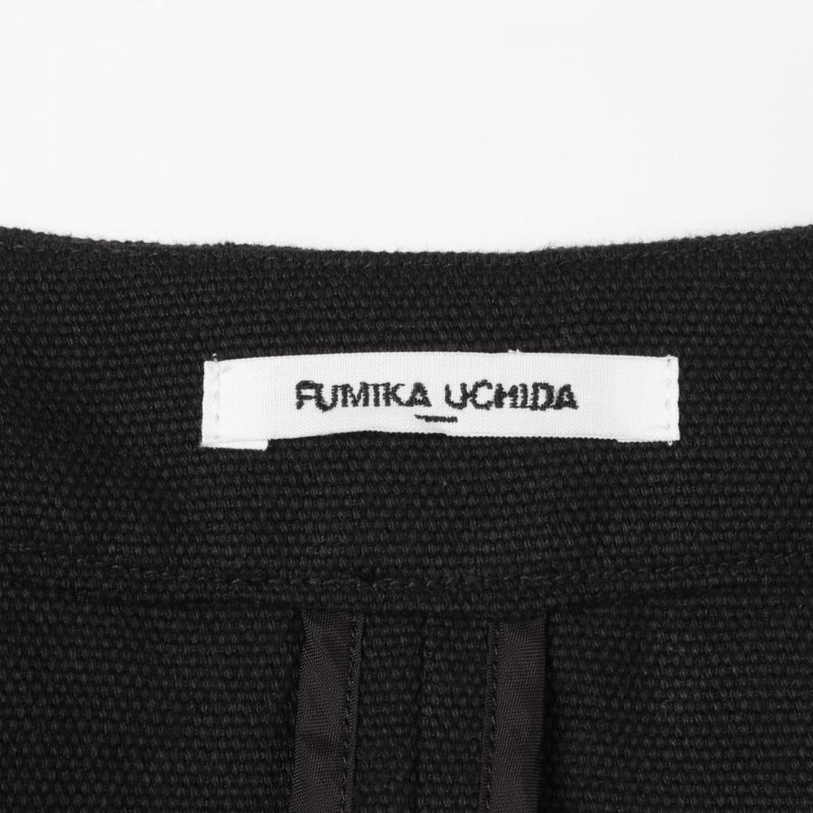 フミカウチダ ブランドオフ FUMIKA UCHIDA ファブリック ノーカラー