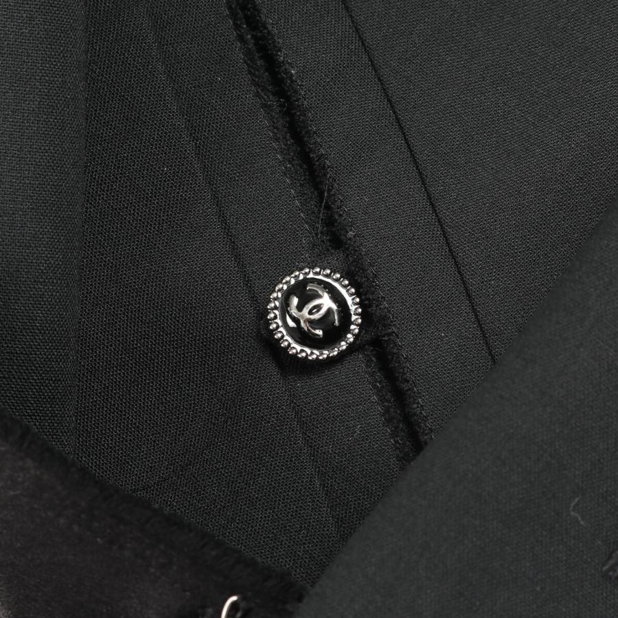 CHANEL（シャネル） ココマークボタン ブランドオフ ウール ノーカラー