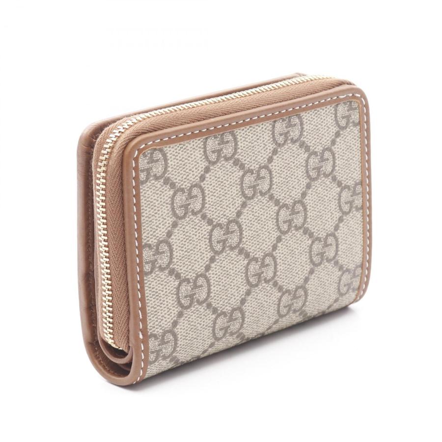 GUCCI（グッチ） GGエンブレム ジップ ミニ ウォレット ブランドオフ