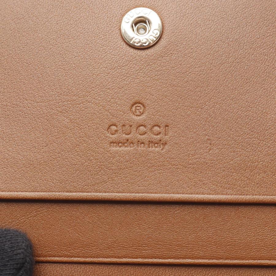 GUCCI（グッチ） GGエンブレム ジップ ミニ ウォレット ブランドオフ