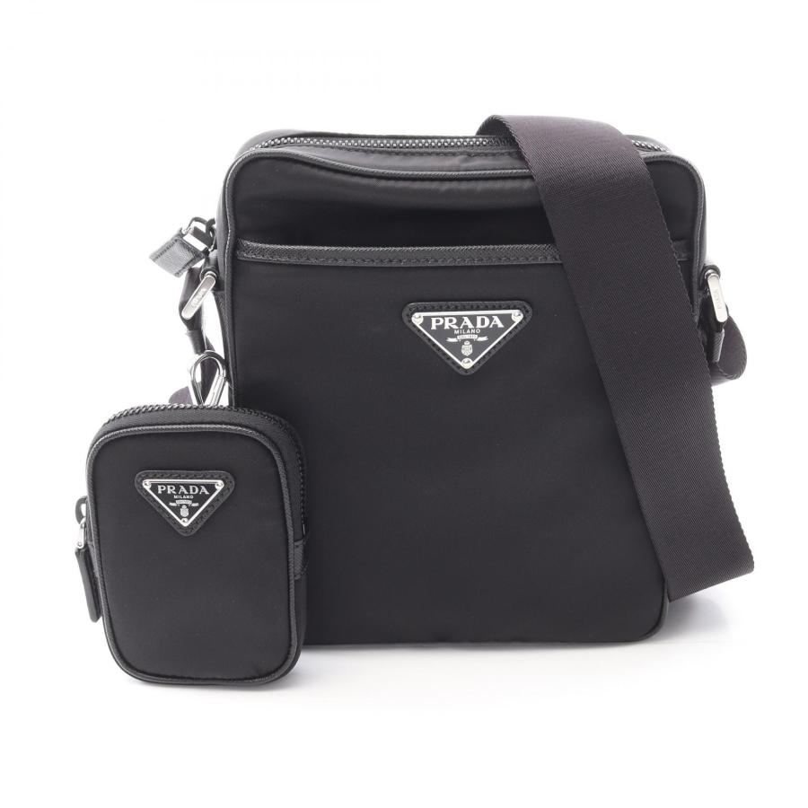 PRADA（プラダ） TESSUTO+SAFFIANO ブランドオフ ナイロン ショルダー