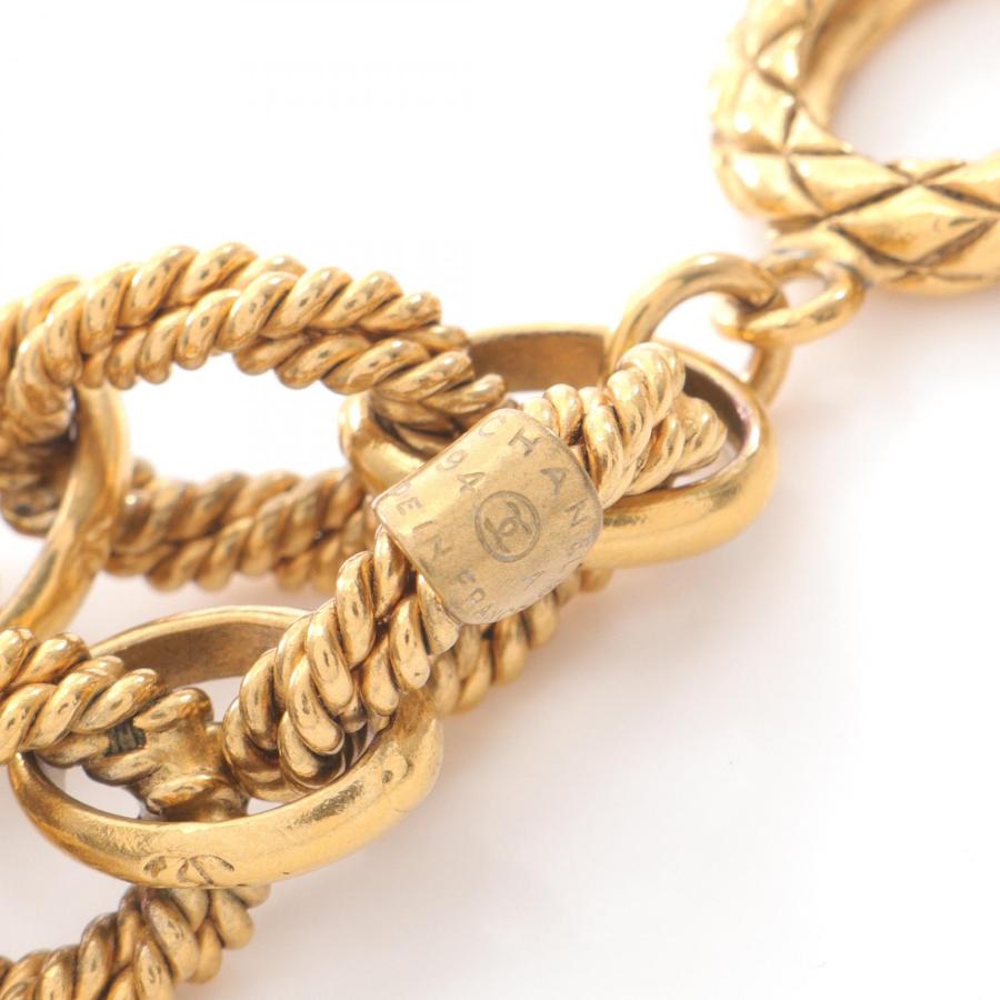 シャネル ココマーク ブランドオフ CHANEL GP（ゴールドメッキ） ブレスレット 中古 レディース_3