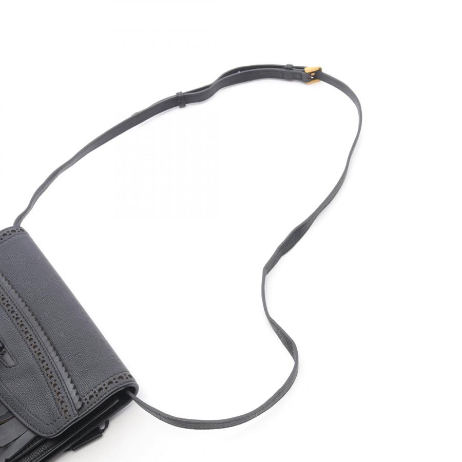 【美品】BURBERRY バーバリー マッケン レザー ショルダーバッグ BURBERRY（バーバリー） マッケンベビーチェック チェーンショルダー