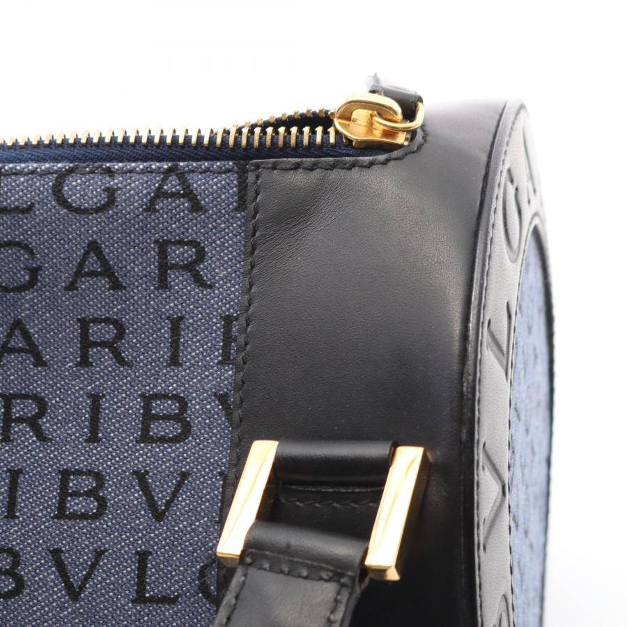 ブルガリ ビーゼロワン ショルダー バッグ 斜め掛け クロスボディ レザー 黒 BVLGARI（ブルガリ） B-ZERO1 ビーゼロワン ロゴマニア ブランドオフ