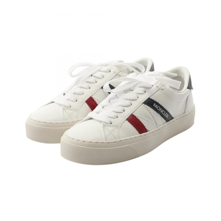 MONCLER（モンクレール） MONACO2 ブランドオフ レザー スニーカー