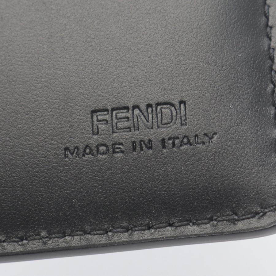 FENDI（フェンディ） シャドー ブランドオフ レザー カードケース