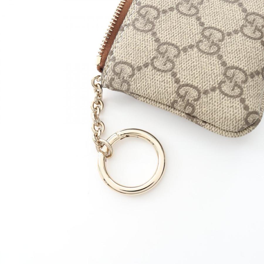 【新品】GUCCI GGエンブレム キーポーチ トープレザー GUCCI（グッチ） GGエンブレム キーポーチ ブランドオフ レザー コイン