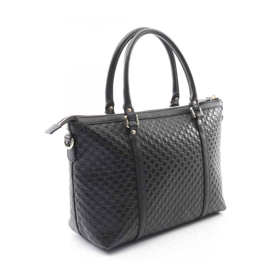 GUCCI グッチ マイクログッチシマ トートバッグ GUCCI（グッチ） マイクログッチシマ ブランドオフ レザー トート