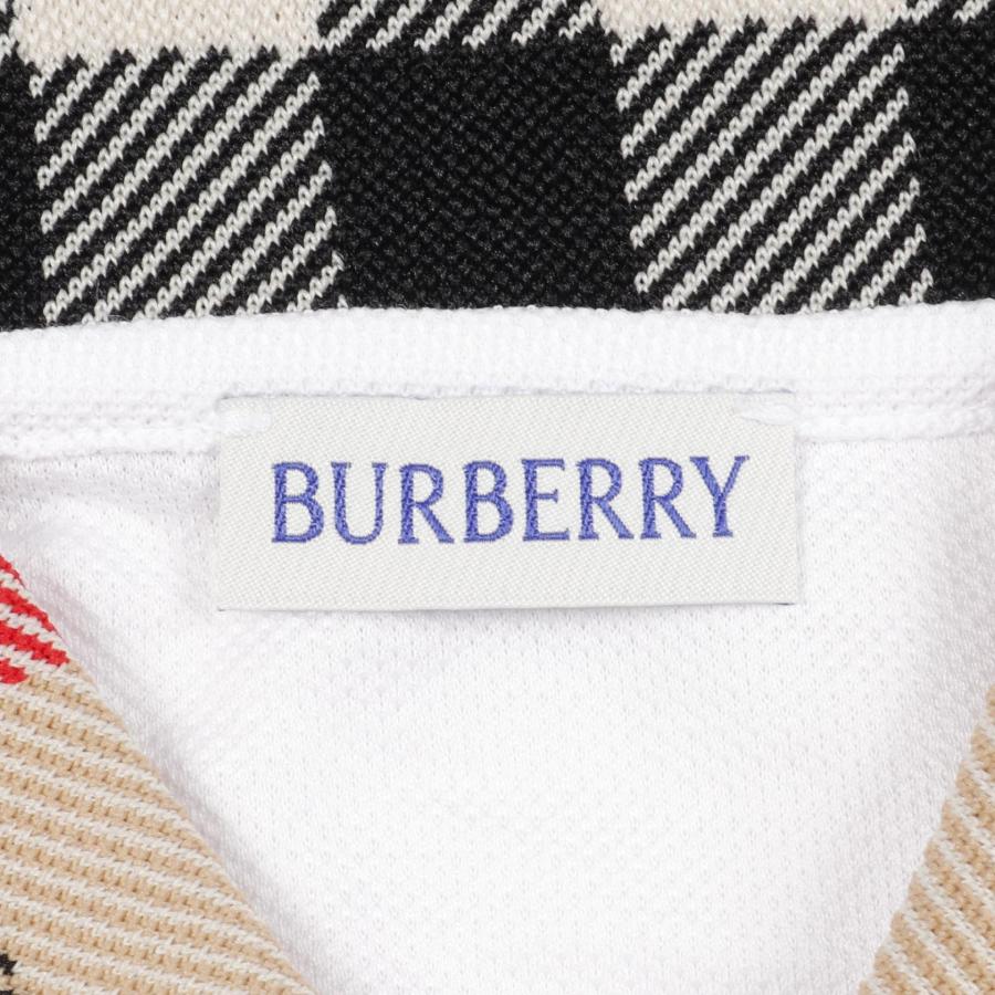 バーバリー 襟チェック ブランドオフ BURBERRY コットン ポロシャツ コットン メンズの画像