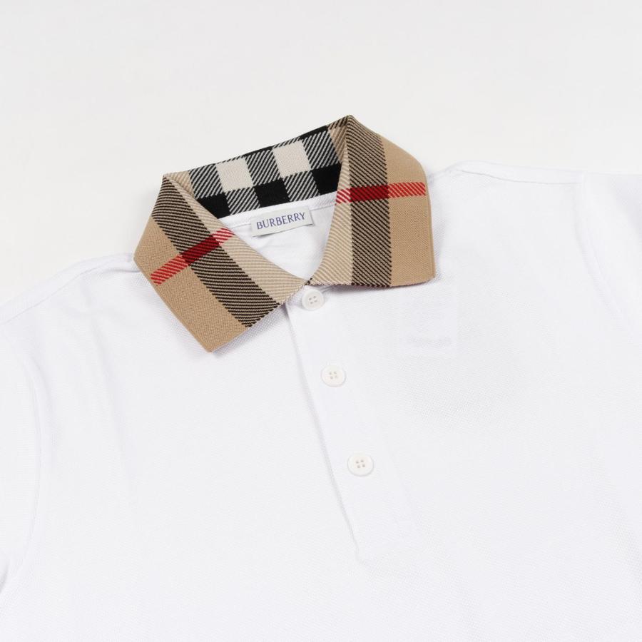 バーバリー 襟チェック ブランドオフ BURBERRY コットン ポロシャツ コットン メンズの画像