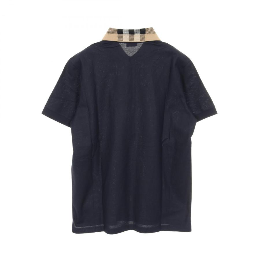 BURBERRY（バーバリー） 襟チェック ブランドオフ コットン ポロシャツ