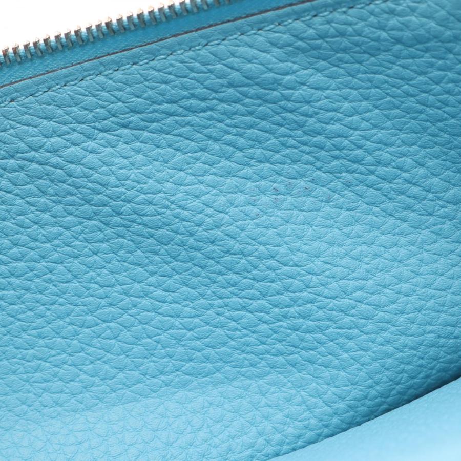 激安SALE中】HERMES ドゴン ロング 長財布 ブルーオーシャン A刻印