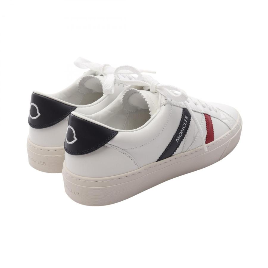 モンクレール MONACO2 ブランドオフ MONCLER レザー スニーカー レザー/ラバー メンズの画像