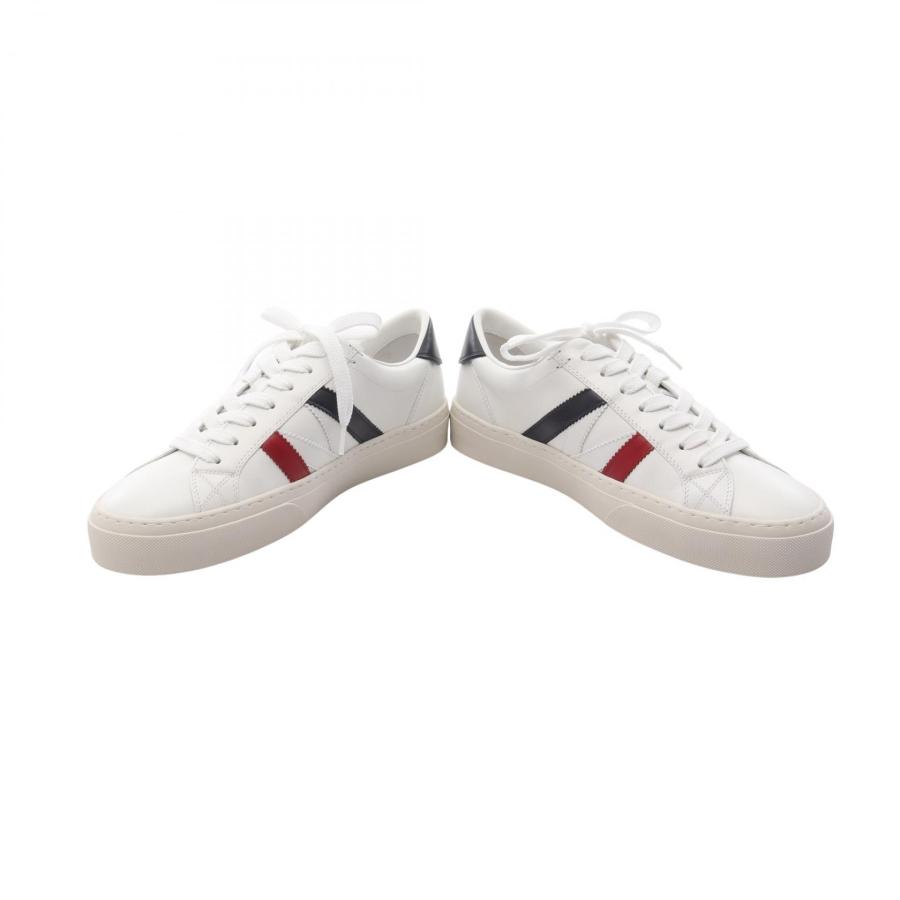 モンクレール MONACO2 ブランドオフ MONCLER レザー スニーカー レザー/ラバー メンズの画像