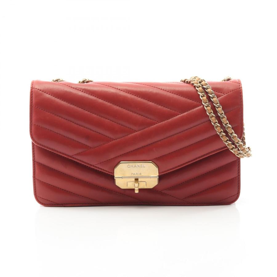CHANEL（シャネル） バイアスステッチ ブランドオフ ラムスキン（羊革