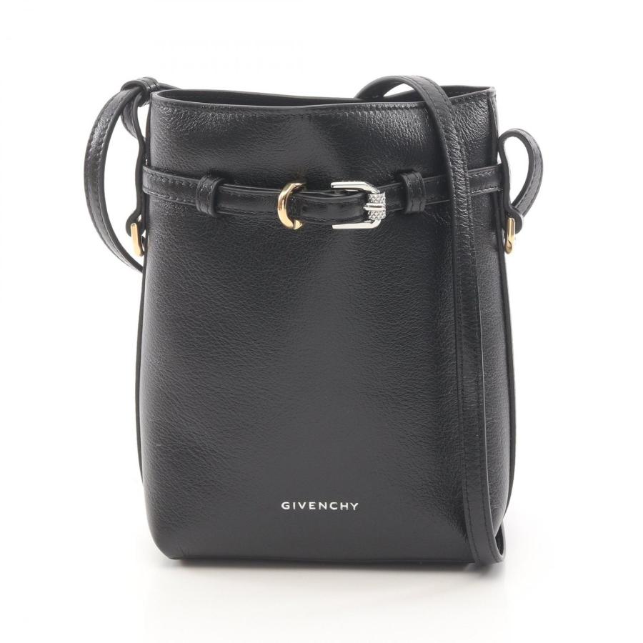 ジバンシィ GIVENCHY VOYOU ヴォワイユー ショルダーバッグ バッグ レザー レディース ブラック系 BB60NAB1Q7001 【新品】 ジバンシィ VOYOU ヴォワイユー ブランドオフ GIVENCHY レザー