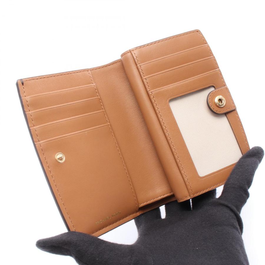 マイケルコース Michael Kors BRYANT ブライアント 二つ折り財布 財布 PVC レディース ブラウン系 32S5GYTZ2B252 【新品】 MICHAEL KORS（マイケルコース） BRYANT ブライアント ブランドオフ