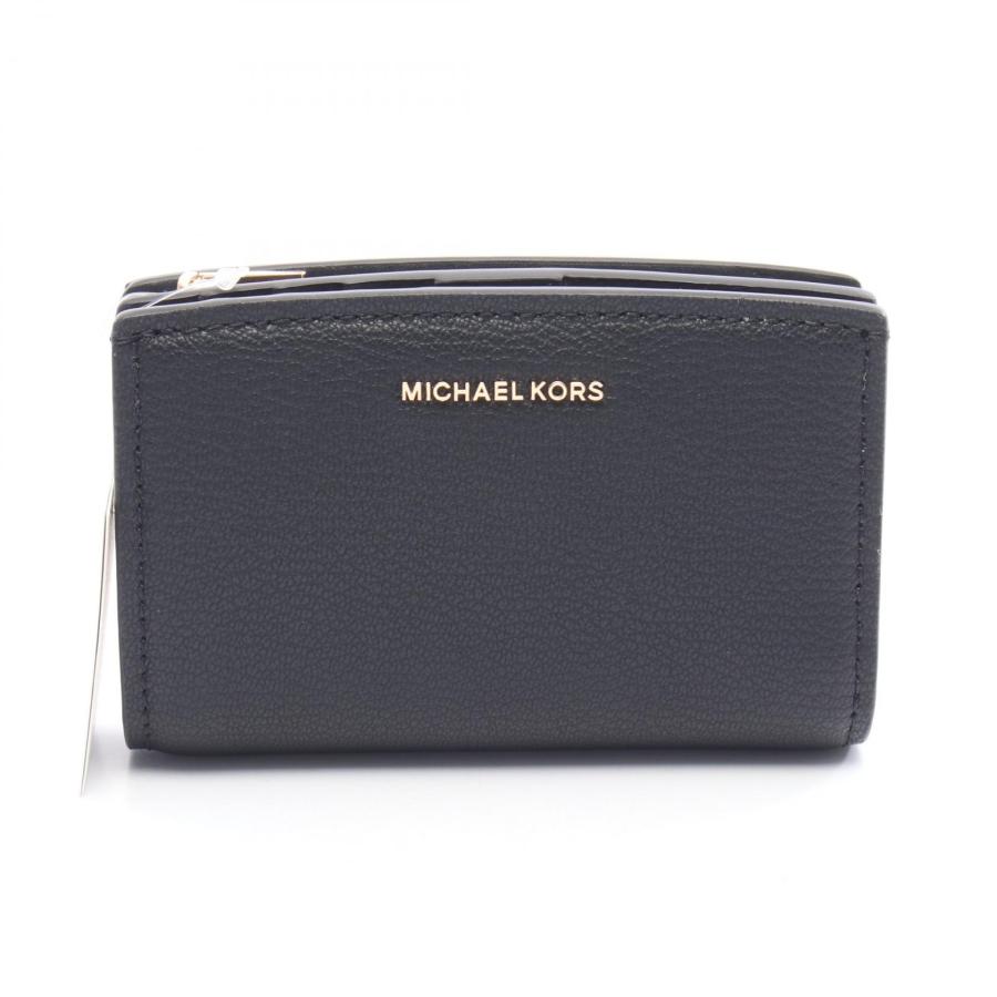 マイケルコース Michael Kors BRYANT ブライアント 二つ折り財布 財布 レザー レディース ブラック系 32S5GYTZ2L1 【新品】 MICHAEL KORS（マイケルコース） BRYANT ブライアント ブランドオフ