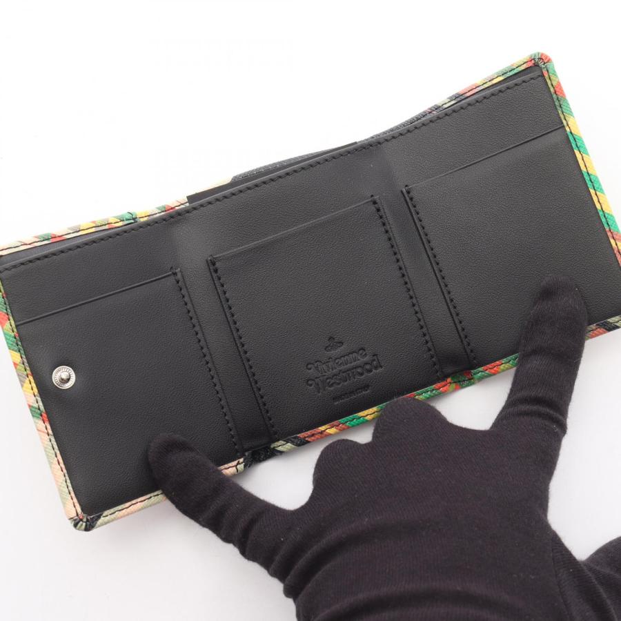 Vivienne Westwood ヴィヴィアンウエストウッド 三つ折り財布 SAFF PRINT SMALL FLAP PURSE オーブ 爆買 ヴィヴィアンウエストウッド SAFF PRINT SMALL FLAP PURSE オーブ
