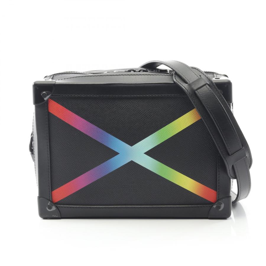 ルイ・ヴィトン LOUIS VUITTON ソフトトランク タイガレインボー ショルダーバッグ バッグ レザー メンズ ブラック系 / マルチカラー M30341 【中古】 LOUIS VUITTON（ルイ・ヴィトン） ソフトトランク タイガレインボー