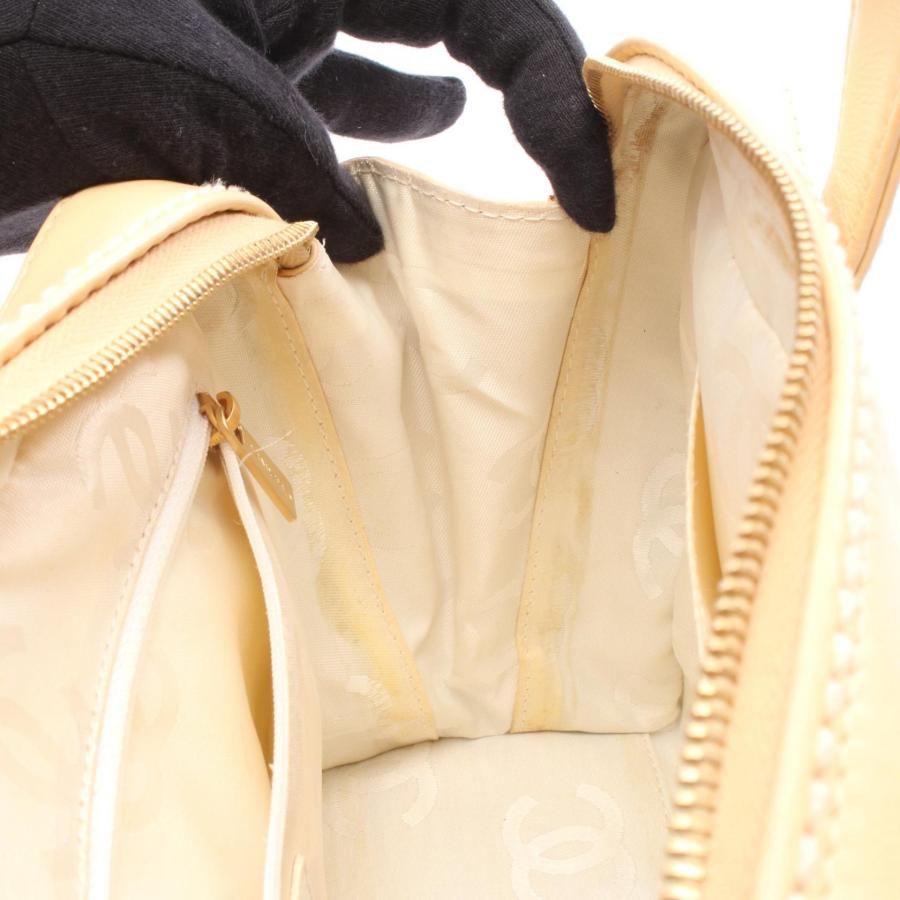 シャネル ワイルドステッチ シェブロン Vステッチ ブランドオフ CHANEL レザー ハンドバッグ レザー 中古 レディース_5
