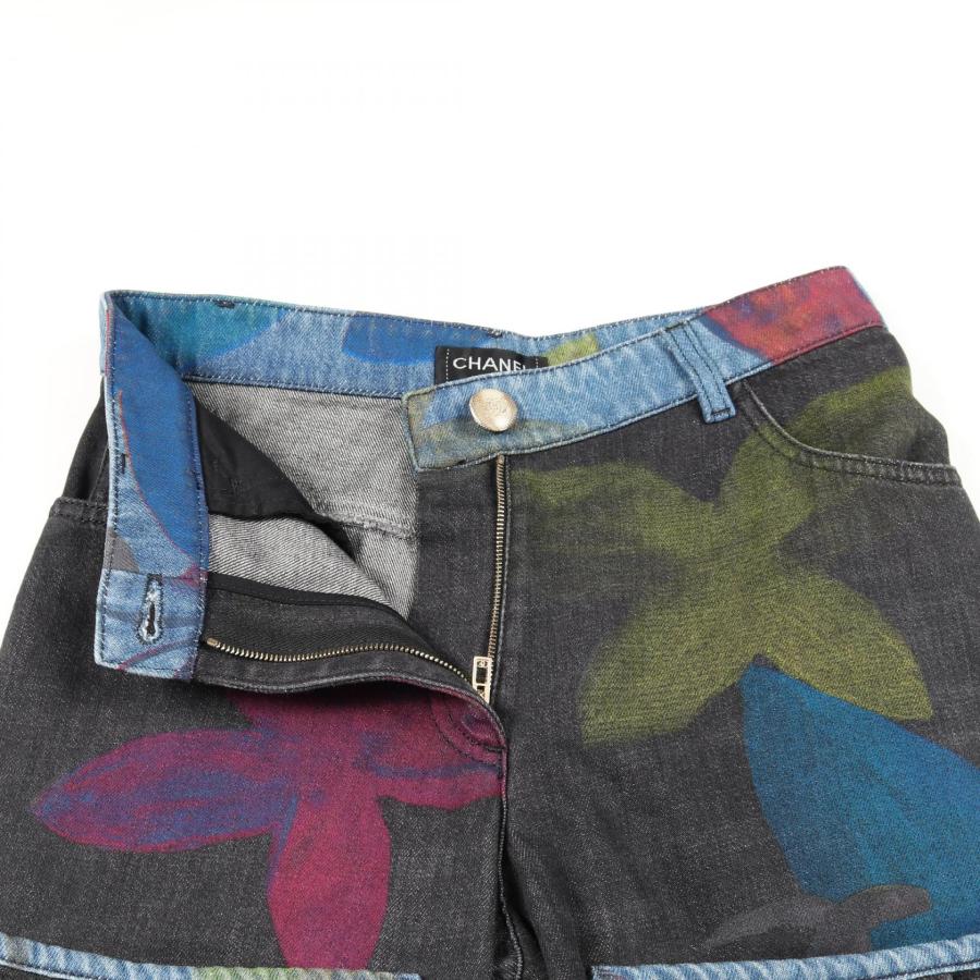 CHANEL（シャネル） ココマークボタン ブランドオフ コットン デニム  