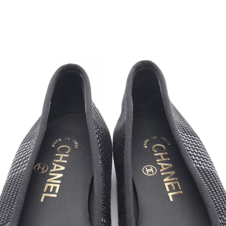 CHANEL（シャネル） バレリーナ ココマーク ブランドオフ スウェード
