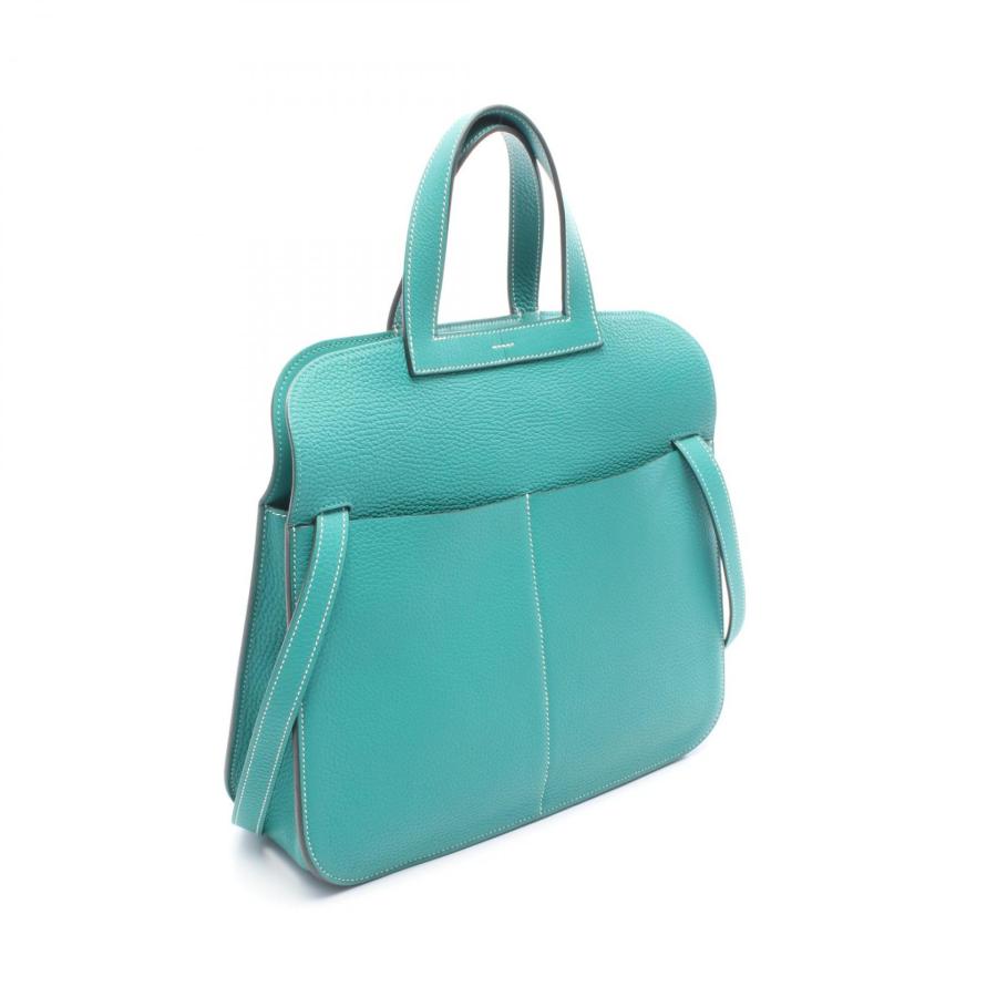 エルメス アルザン31 ヴェールヴェローヌ ブランドオフ HERMES その他 ハンドバッグ トリヨンクレマンス 中古 レディースの画像