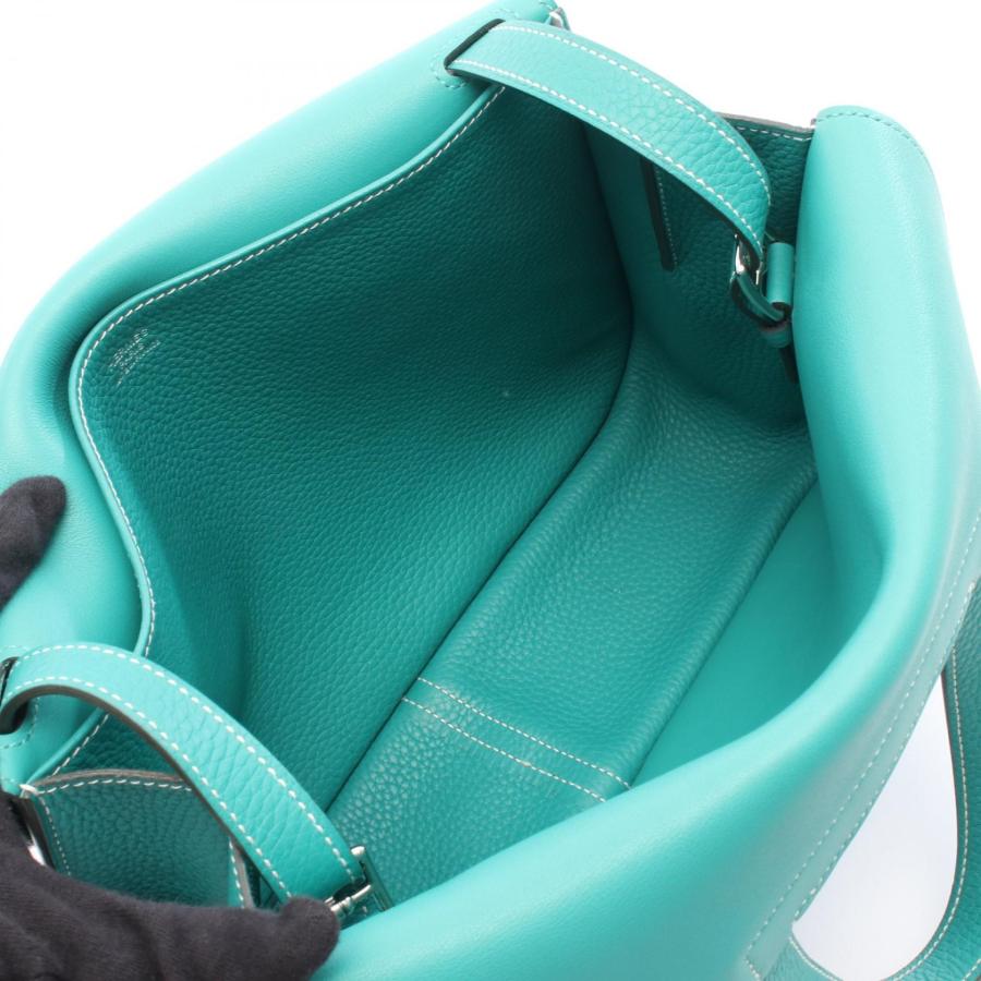 エルメス アルザン31 ヴェールヴェローヌ ブランドオフ HERMES その他 ハンドバッグ トリヨンクレマンス 中古 レディースの画像
