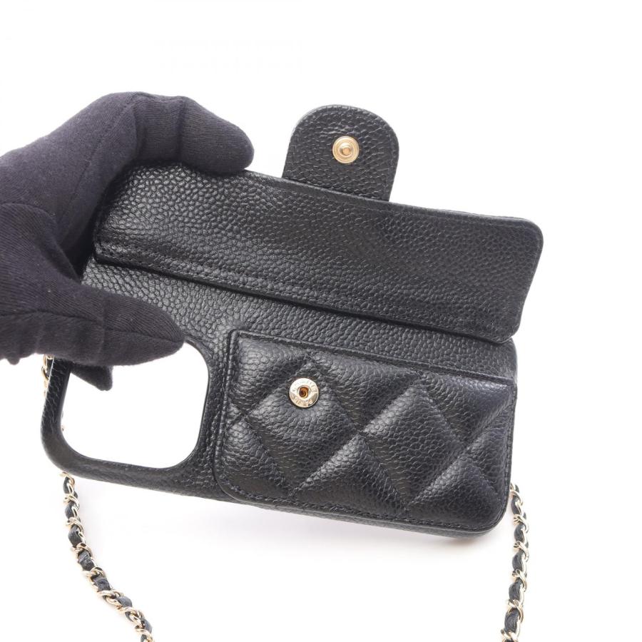 CHANEL（シャネル） マトラッセ iPhone 14 Proケース ブランドオフ