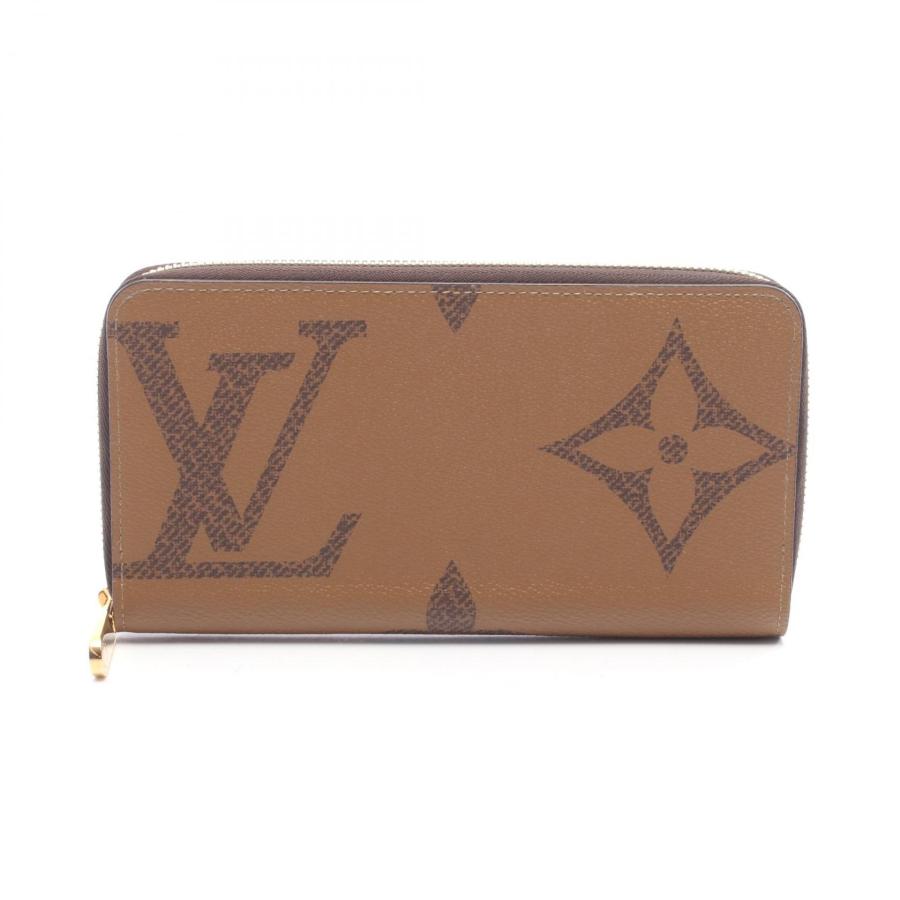 極美品✨ ルイヴィトン ジャイアント ジッピーウォレット 長財布 リバース 茶色 LOUIS VUITTON（ルイ・ヴィトン） ジッピーウォレット モノグラム