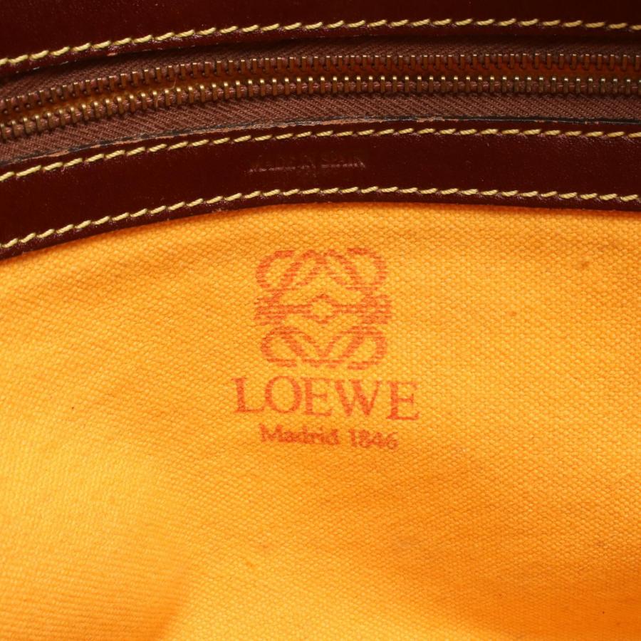 LOEWE（ロエベ） アナグラム ブランドオフ スウェード ショルダー