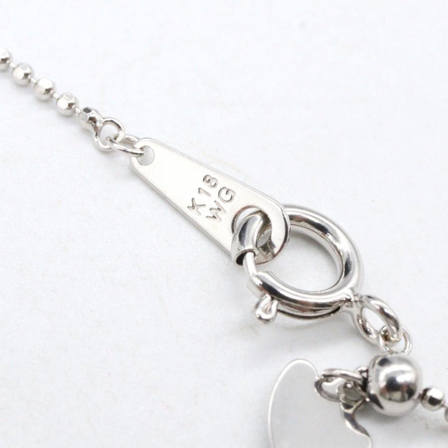 ジュエリー ダイヤモンド ネックレス ブランドオフ JEWELRY K18WG