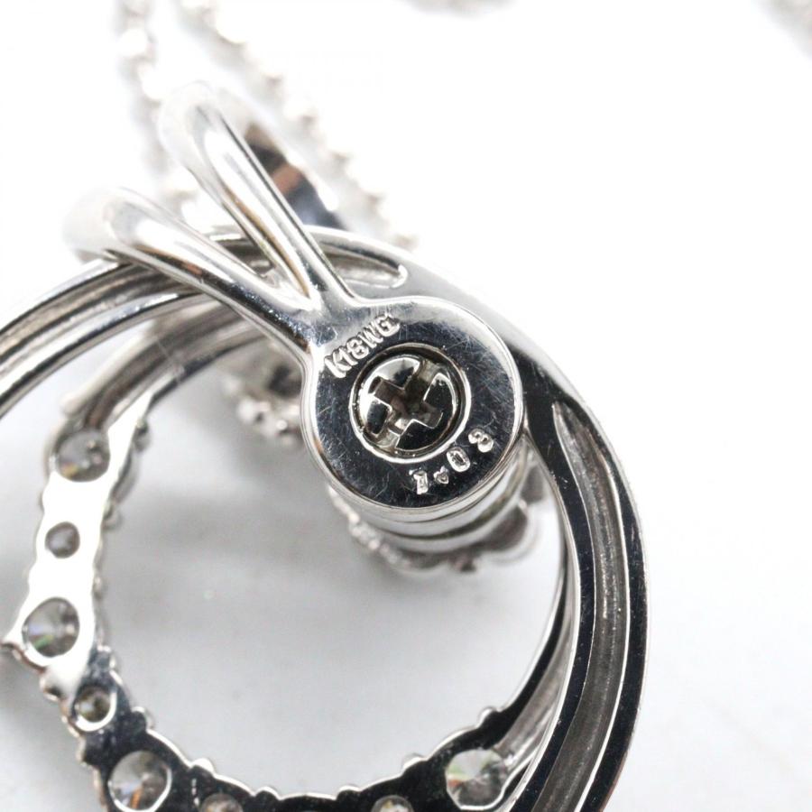 ジュエリー ダイヤモンド ネックレス ブランドオフ JEWELRY K18WG