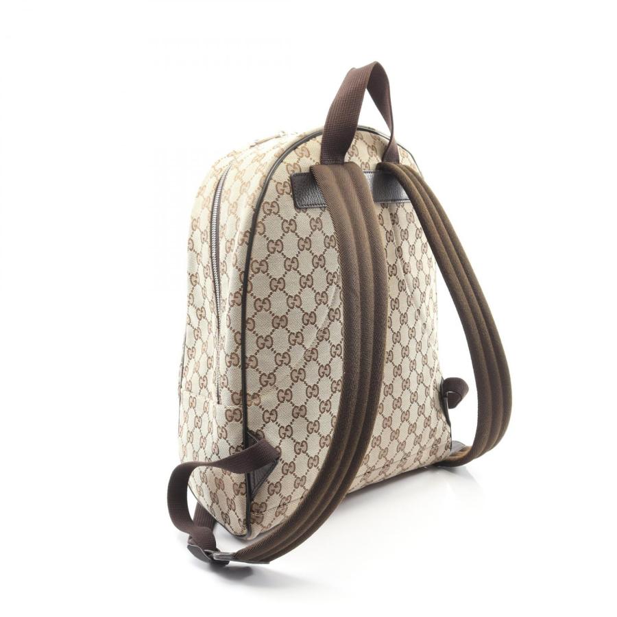 ♡未使用♡ GUCCI GG柄 リュック バックパック キャンバス レザー GUCCI（グッチ） GGキャンバス ブランドオフ キャンバス リュック