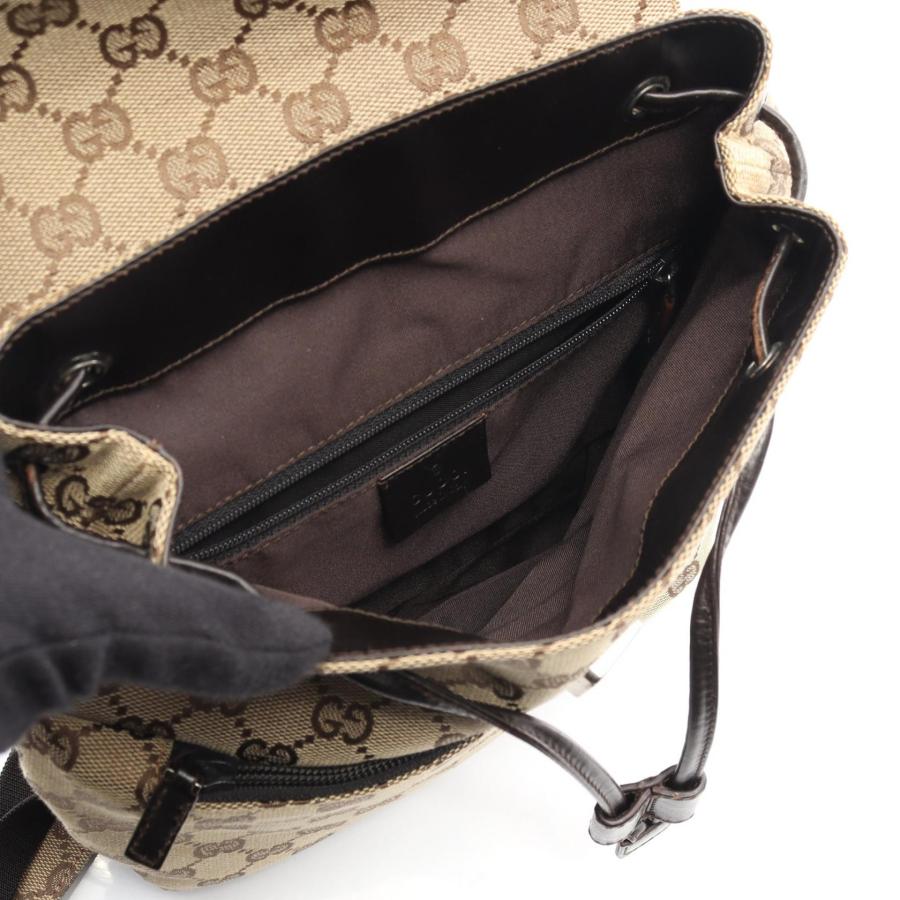 GUCCI グッチ GGキャンバス ブランドオフ キャンバス リュックサック