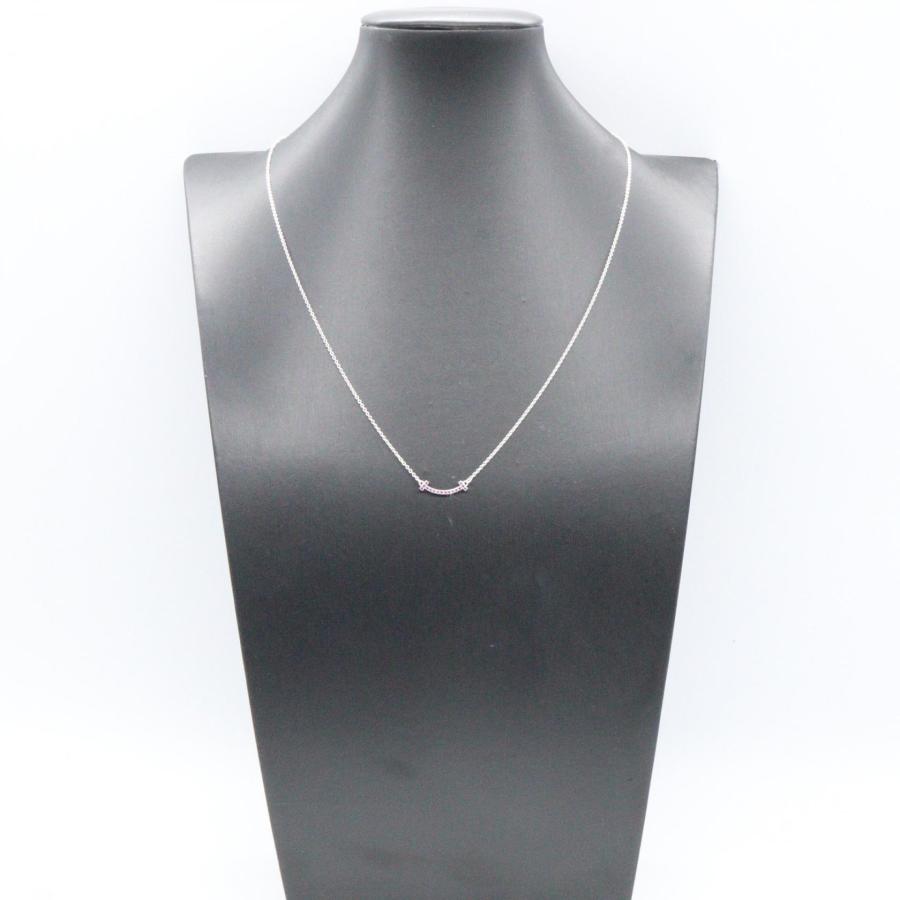 TIFFANY&Co.（ティファニー） Tスマイル ミニ サファイア ネックレス