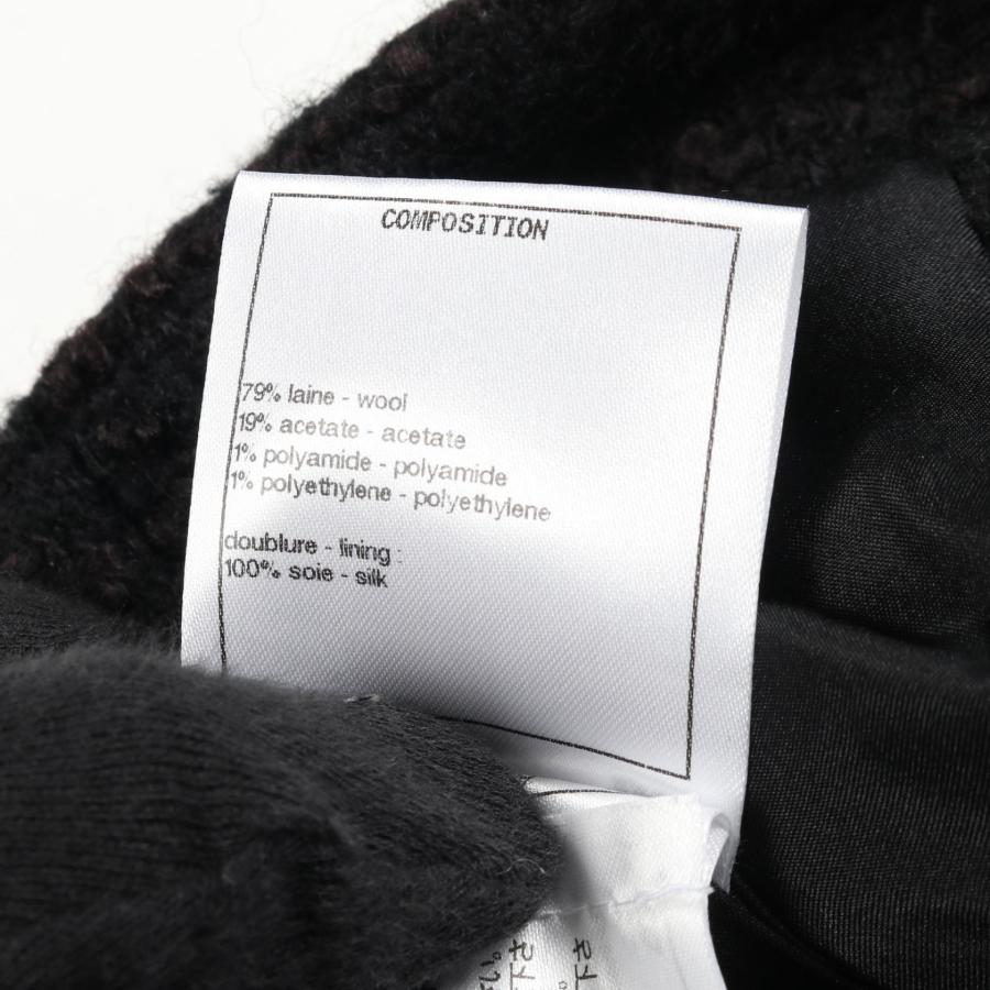 シャネル ココマークボタン ツイード ブランドオフ CHANEL ウール スカート 中古 レディース_4