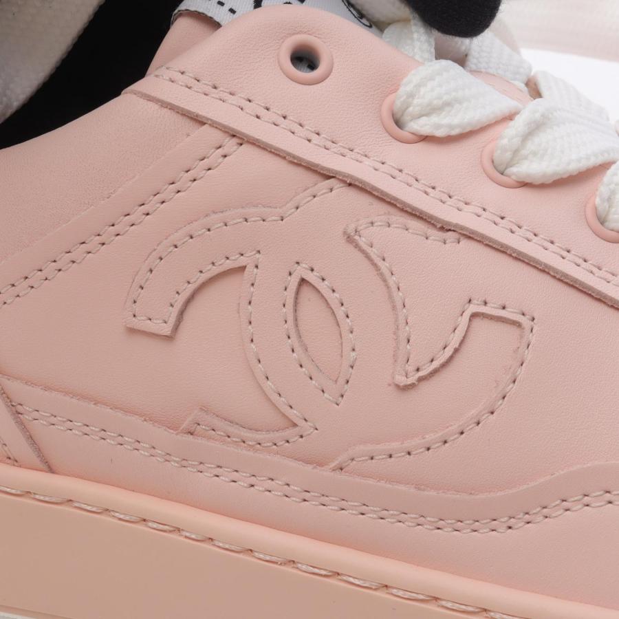 CHANEL（シャネル） ココマーク ブランドオフ レザー スニーカー 中古