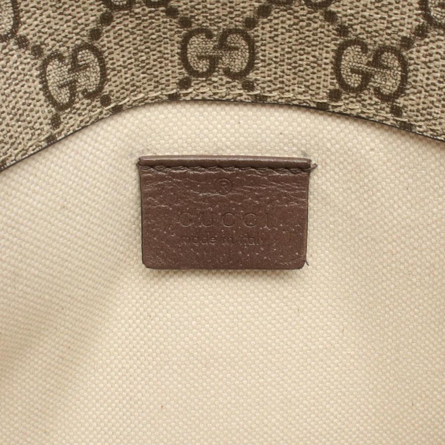 GUCCI グッチ シェリーライン GG PVCコーティングキャンバス クラッチ 