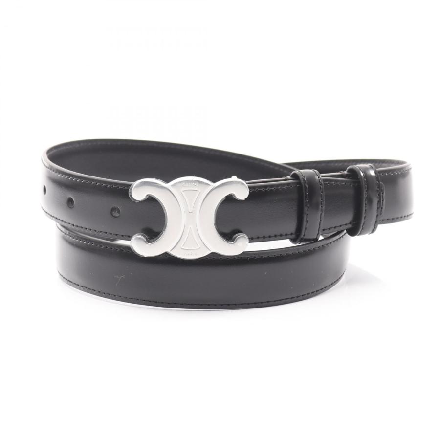 ◇セリーヌ◇レザー/トリオンフ/ベルト/ブランド CELINE（セリーヌ） ミディアム トリオンフ ブランドオフ レザー