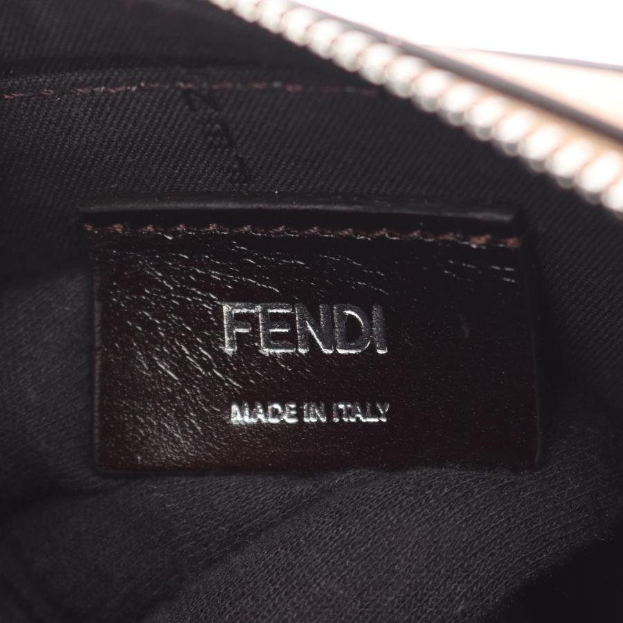 フェンディ FENDI スクエアFF カメラケース オーガナイザー ショルダーバッグ バッグ PVCコーティングキャンバス レザー レディース ブラウン系 / ブラック系 7M0357AFF2F1HRM 【新品】 FENDI（フェンディ） スクエアFF カメラケース オーガナイザー