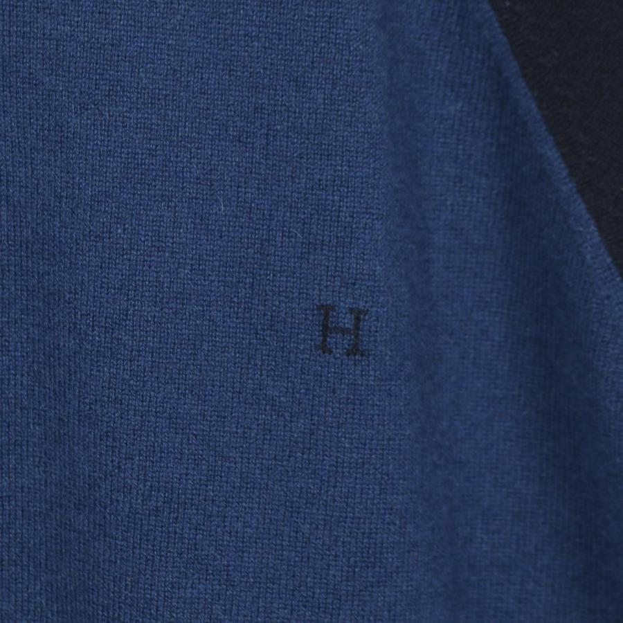 HERMES（エルメス） Hロゴ ニット ブランドオフ カシミヤ パーカー